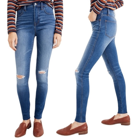 Madewell Denim - Madewell 10” Roadtripper US 28 Knee-Rip Edition